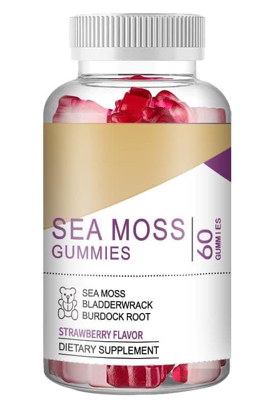 WILDCRATED SEA MOSS GUMMIES STRAWBERRY FLAVOR
