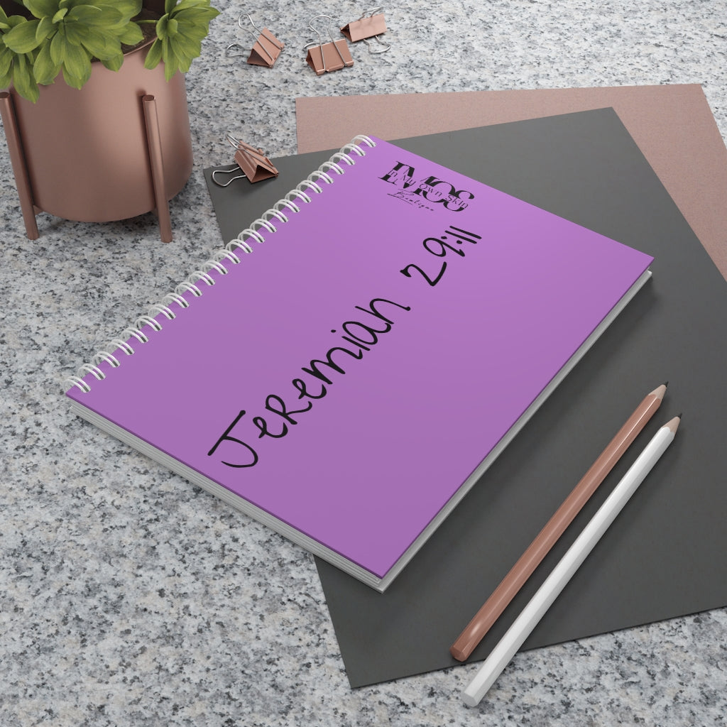 Jeremiah 29:11 Notebook