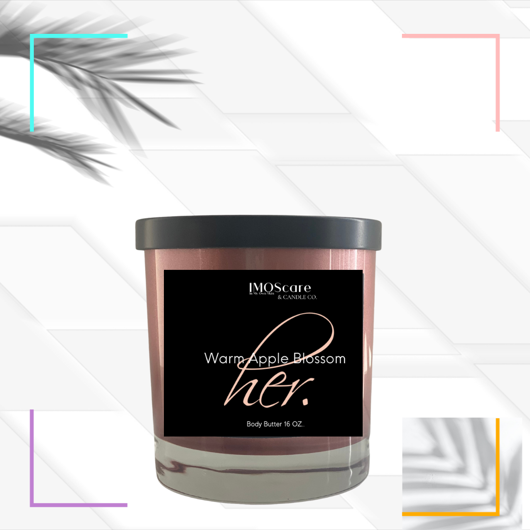 Her Apple Blossom Candle
