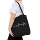 Self-Care Carrying Bag Black #myselfcarematters