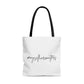 Self-Care Carrying Bag White #myselfcarematters