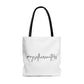 Self-Care Carrying Bag White #myselfcarematters