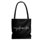 Self-Care Carrying Bag Black #myselfcarematters