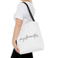 Self-Care Carrying Bag White #myselfcarematters