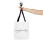 Self-Care Carrying Bag White #myselfcarematters